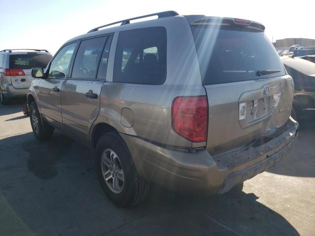 Photo 3 from auction – 2004 HONDA PILOT EXL with VIN 2HKYF186X4H607919