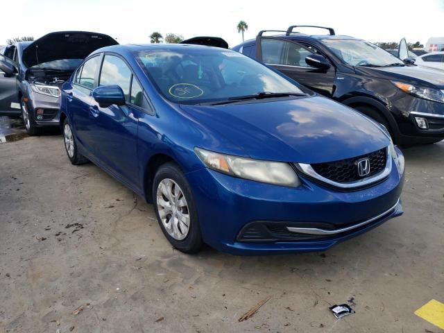 HONDA CIVIC EX 2014 with VIN 19XFB2F80EE001029 - Photo from auction