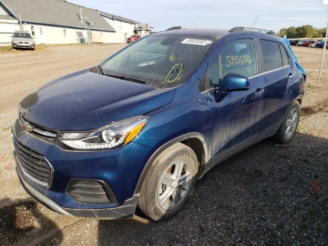 Photo 2 from auction – 2019 CHEVROLET TRAX 1LT with VIN 3GNCJLSB0KL403564