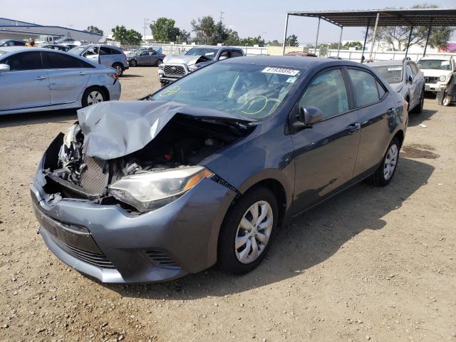 Photo 2 from auction – 2015 TOYOTA COROLLA L with VIN 2T1BURHE2FC311462