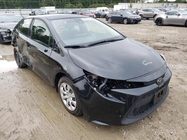 TOYOTA COROLLA LE 2021 with VIN JTDEPMAE2MJ147410 - Photo from auction
