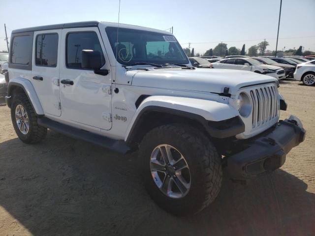 JEEP WRANGLER U 2018 with VIN 1C4HJXEG6JW165144 - Photo from auction