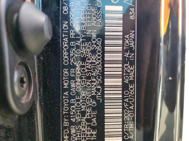 Photo 10 from auction – 2011 TOYOTA SCION TC with VIN JTKJF5C75B3000840