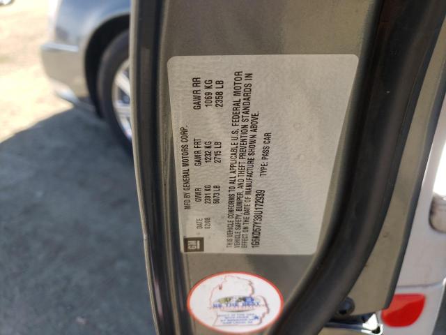 Photo 10 from auction – 2008 CADILLAC DTS with VIN 1G6KD57Y38U172939