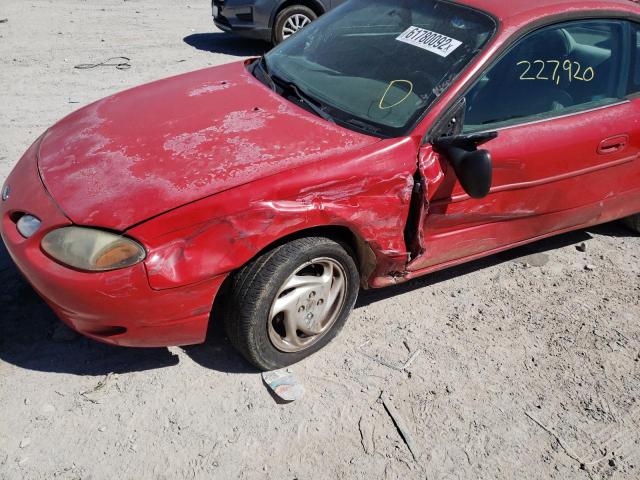 Photo 9 from auction – 1998 FORD ESCORT ZX2 with VIN 3FAKP1136WR222799