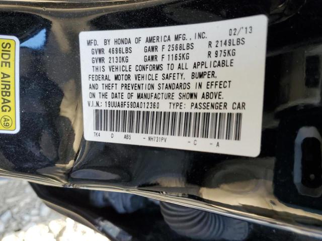 Photo 10 from auction – 2013 ACURA TL TECH with VIN 19UUA8F59DA012360