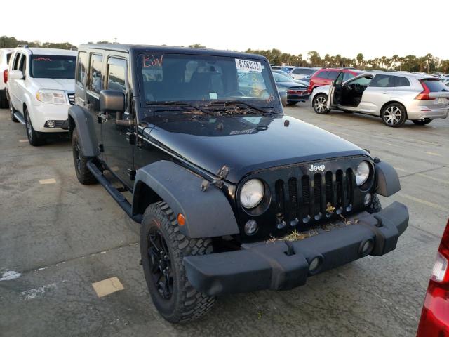 JEEP WRANGLER U 2014 with VIN 1C4BJWDG9EL305292 - Photo from auction