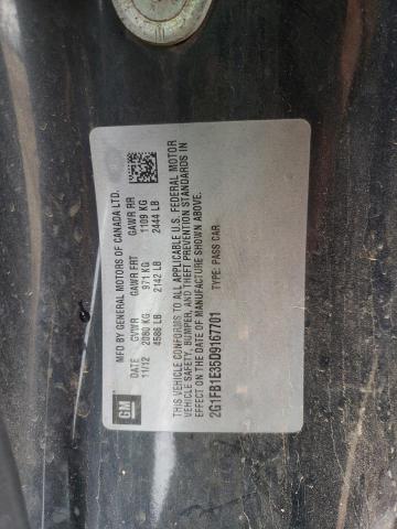 Photo 10 from auction – 2013 CHEVROLET CAMARO LT with VIN 2G1FB1E35D9167701