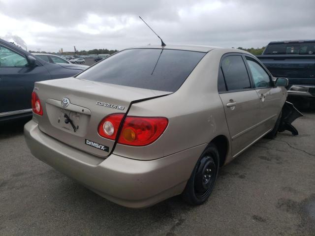 Photo 4 from auction – 2004 TOYOTA COROLLA CE with VIN 2T1BR32E04C273511