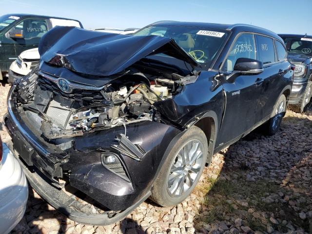 Photo 2 from auction – 2021 TOYOTA HIGHLANDER with VIN 5TDXBRCH0MS066162
