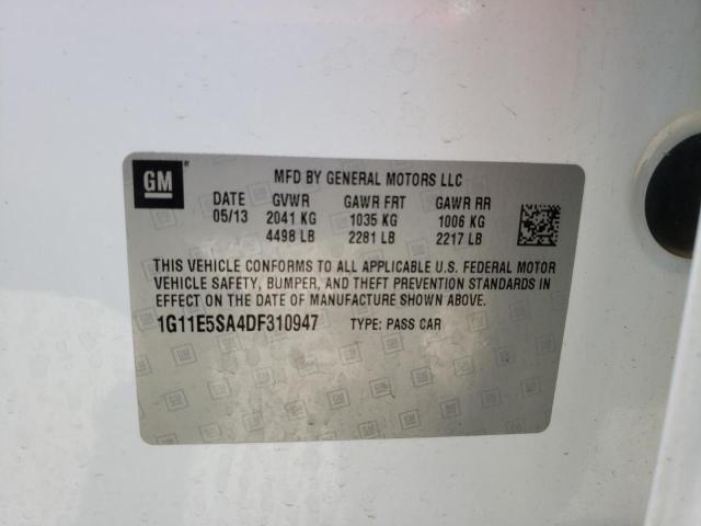 Photo 10 from auction – 2013 CHEVROLET MALIBU 2LT with VIN 1G11E5SA4DF310947