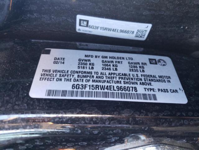 Photo 10 from auction – 2014 CHEVROLET SS with VIN 6G3F15RW4EL966078