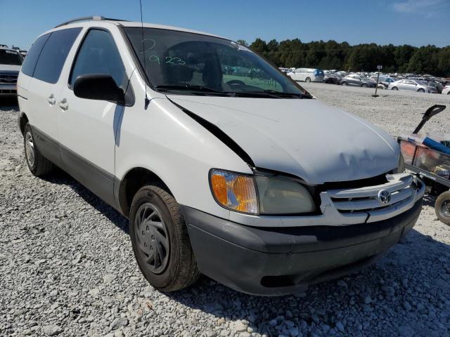 TOYOTA SIENNA LE 2001 with VIN 4T3ZF13C91U404140 - Photo from auction
