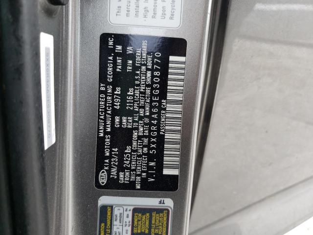 Photo 10 from auction – 2014 KIA OPTIMA SX with VIN 5XXGR4A63EG308770