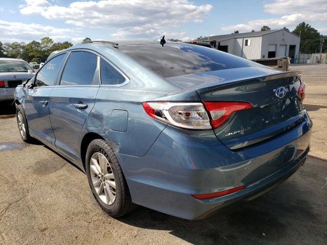 Photo 3 from auction – 2016 HYUNDAI SONATA SE with VIN 5NPE24AF9GH394959