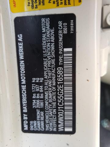 Photo 10 from auction – 2016 MINI COOPER with VIN WMWXU1C55G2E16589