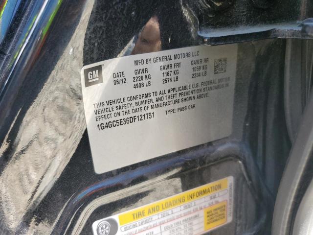 Photo 10 from auction – 2013 BUICK LACROSSE with VIN 1G4GC5E36DF121751