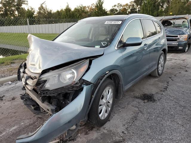 Photo 2 from auction – 2013 HONDA CR-V EXL with VIN 5J6RM3H72DL034681