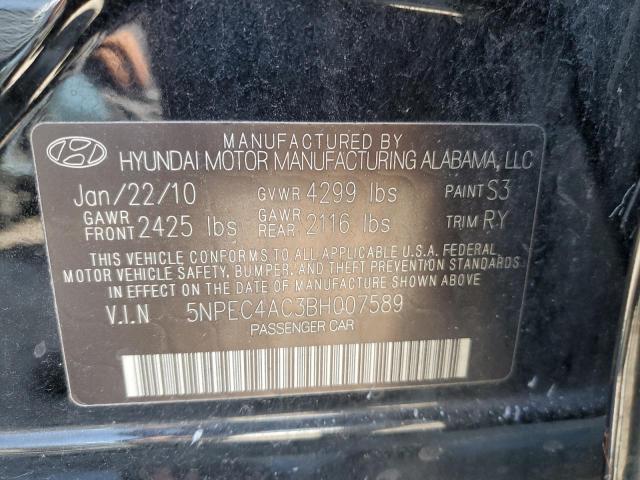 Photo 10 from auction – 2011 HYUNDAI SONATA with VIN 5NPEC4AC3BH007589