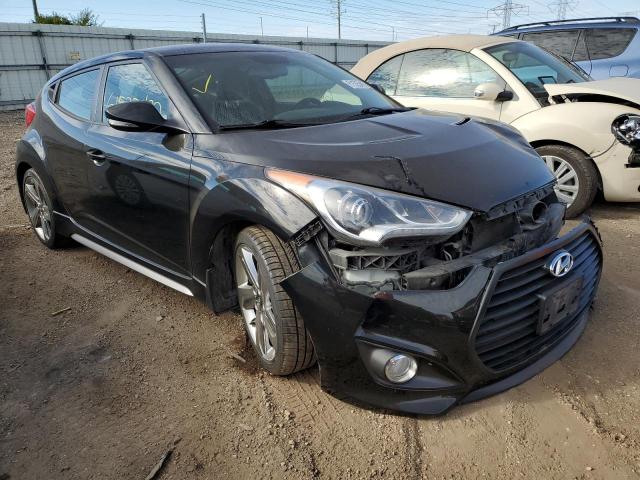 HYUNDAI VELOSTER T 2013 with VIN KMHTC6AE1DU172680 - Photo from auction