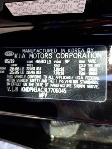 Photo 10 from auction – 2020 KIA SPORTAGE E with VIN KNDPN3AC3L7706045
