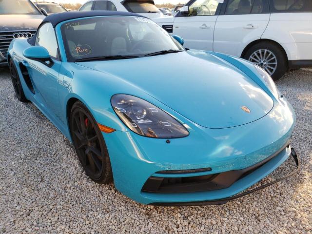 PORSCHE BOXSTER GT 2021 with VIN WP0CD2A85MS232265 - Photo from auction