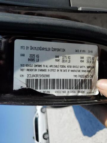 Photo 10 from auction – 2005 CHRYSLER 300 with VIN 2C3JA43R15H502008