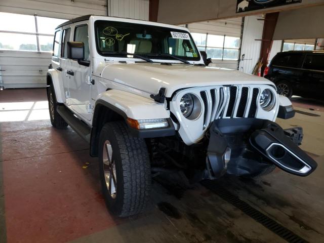 JEEP WRANGLER U 2018 with VIN 1C4HJXEG5JW110104 - Photo from auction