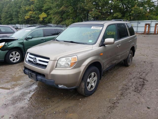 Photo 2 from auction – 2008 HONDA PILOT EXL with VIN 5FNYF18588B006486