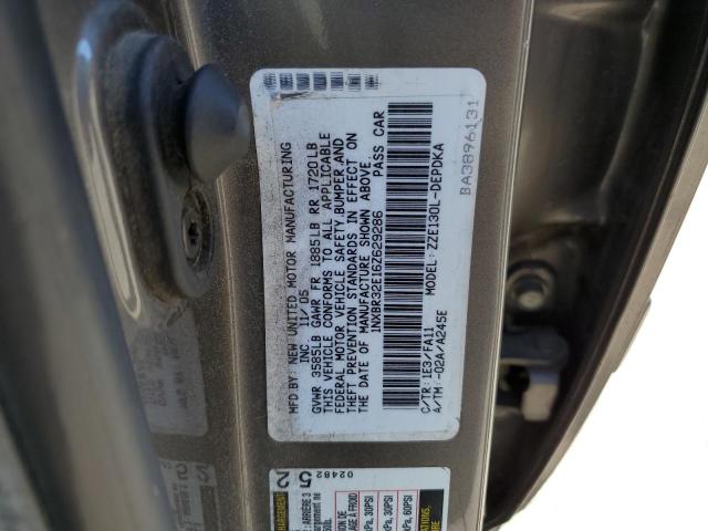 Photo 10 from auction – 2006 TOYOTA COROLLA CE with VIN 1NXBR32E16Z629286