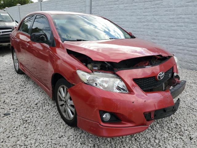 TOYOTA COROLLA BA 2010 with VIN 2T1BU4EE9AC390273 - Photo from auction
