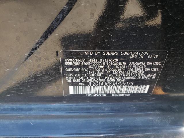 Photo 10 from auction – 2018 SUBARU CROSSTREK with VIN JF2GTAJC8JH305979