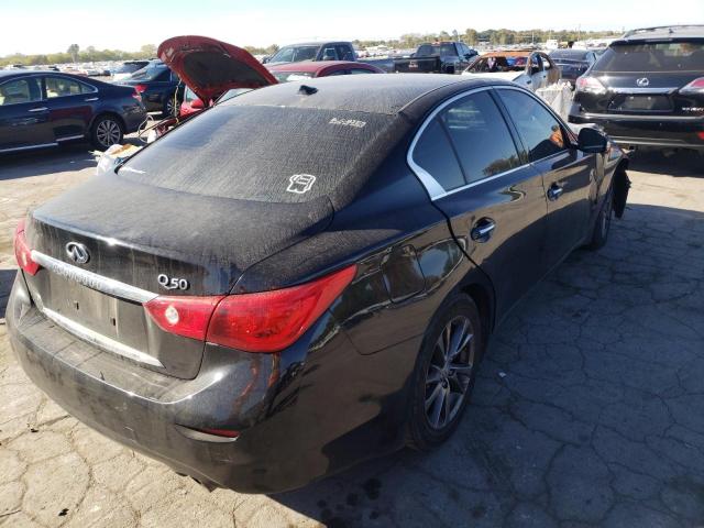 Photo 4 from auction – 2014 INFINITI Q50 BASE with VIN JN1BV7AR3EM696274