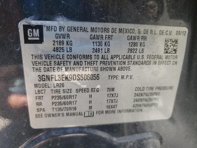 Photo 10 from auction – 2013 CHEVROLET CAPTIVA LT with VIN 3GNFL3EK9DS506056
