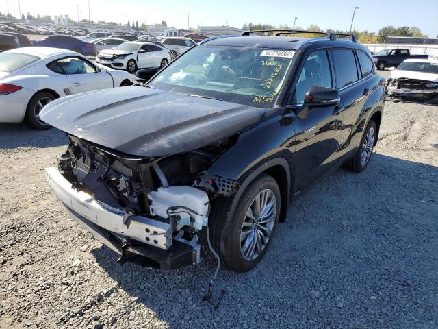 Photo 2 from auction – 2021 TOYOTA HIGHLANDER with VIN 5TDEBRCH0MS065570