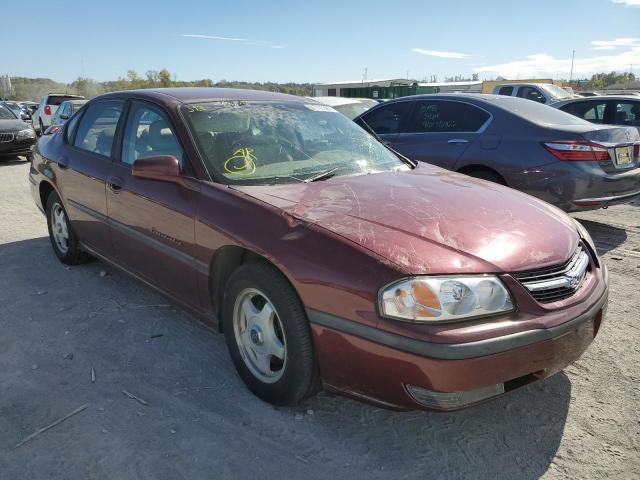CHEVROLET IMPALA LS 2001 with VIN 2G1WH55K219214286 - Photo from auction