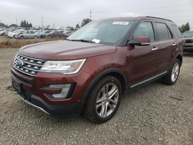 Photo 2 from auction – 2016 FORD EXPLORER L with VIN 1FM5K8F86GGB17414