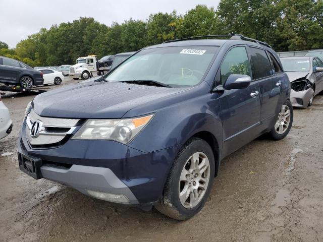 Photo 2 from auction – 2009 ACURA MDX TECHNO with VIN 2HNYD28609H520438