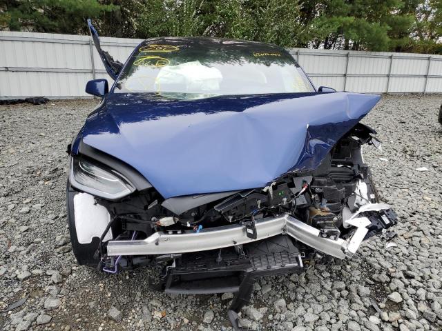 Photo 7 from auction – 2022 TESLA MODEL X with VIN 7SAXCAE53NF359838