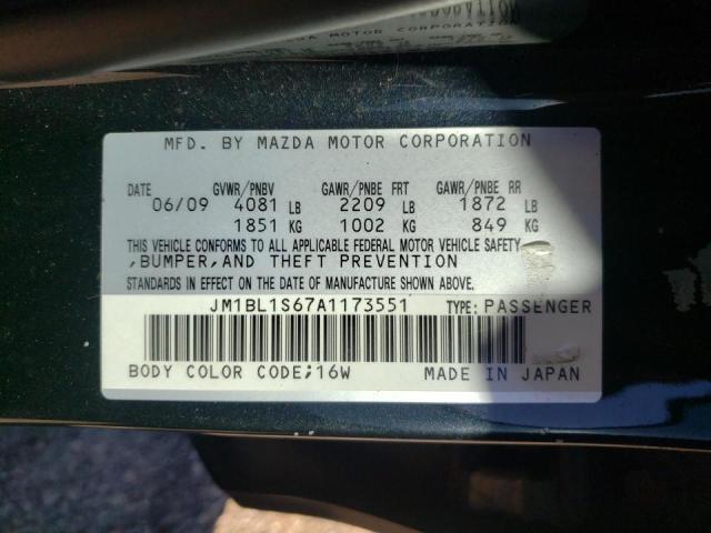 Photo 10 from auction – 2010 MAZDA 3 S with VIN JM1BL1S67A1173551