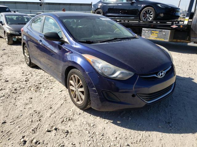 HYUNDAI ELANTRA GL 2011 with VIN 5NPDH4AE2BH001054 - Photo from auction