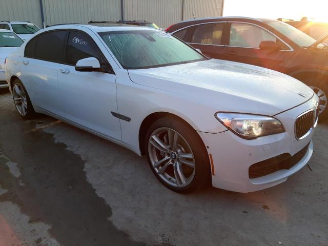 BMW 750 LI 2013 with VIN WBAYE8C51DD133078 - Photo from auction