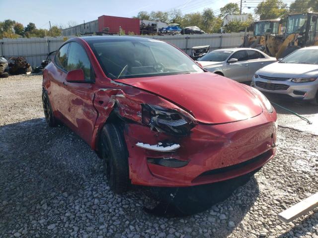 TESLA MODEL Y 2022 with VIN 7SAYGDEE5NF386470 - Photo from auction