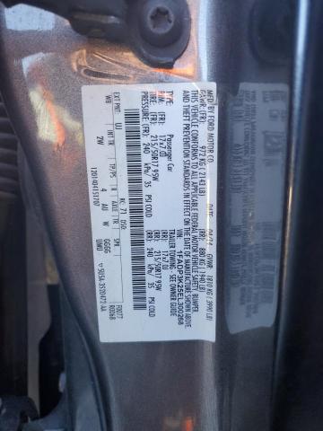 Photo 10 from auction – 2014 FORD FOCUS SE with VIN 1FADP3K25EL300268