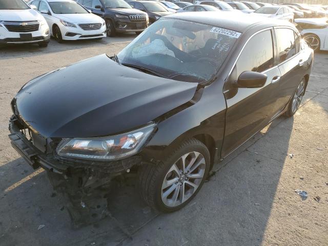 Photo 2 from auction – 2015 HONDA ACCORD SPO with VIN 1HGCR2F54FA076472