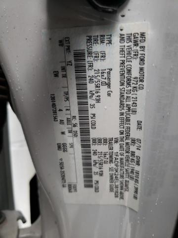 Photo 10 from auction – 2014 FORD FOCUS SE with VIN 1FADP3K24EL381828