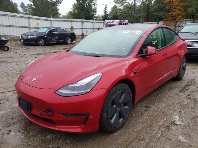 Photo 2 from auction – 2022 TESLA MODEL 3 with VIN 5YJ3E1EB1NF196490