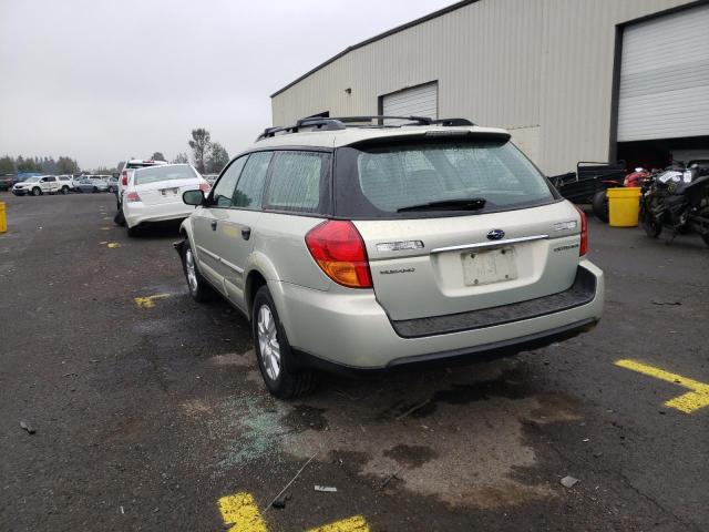 Photo 3 from auction – 2005 SUBARU LEGACY OUT with VIN 4S4BP61C257366746