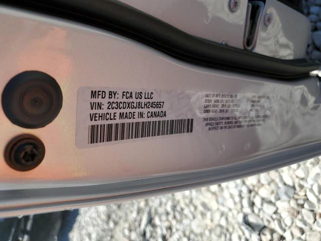 Photo 10 from auction – 2020 DODGE CHARGER SC with VIN 2C3CDXGJ8LH245657