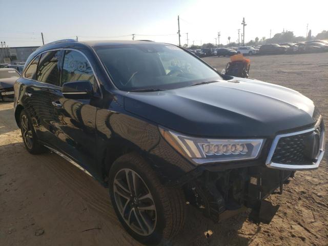 ACURA MDX ADVANC 2017 with VIN 5FRYD3H85HB005936 - Photo from auction